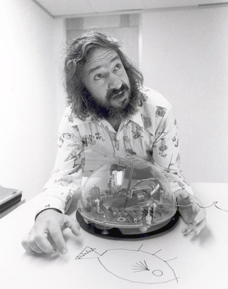 Seymour Papert with a constructionist learning object